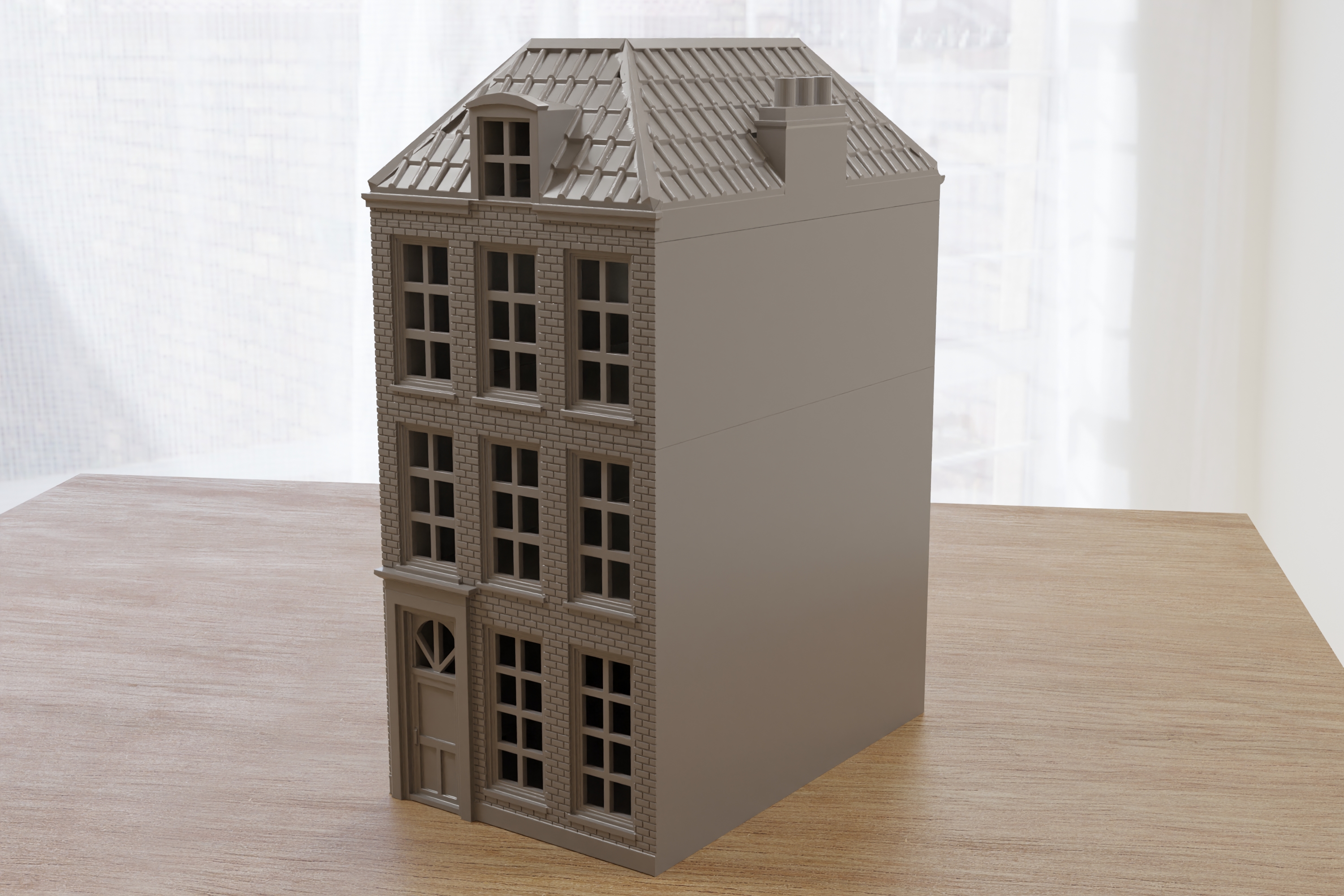 Dutch Row Houses Arnhem DST2 Tabletop Wargaming Terrain